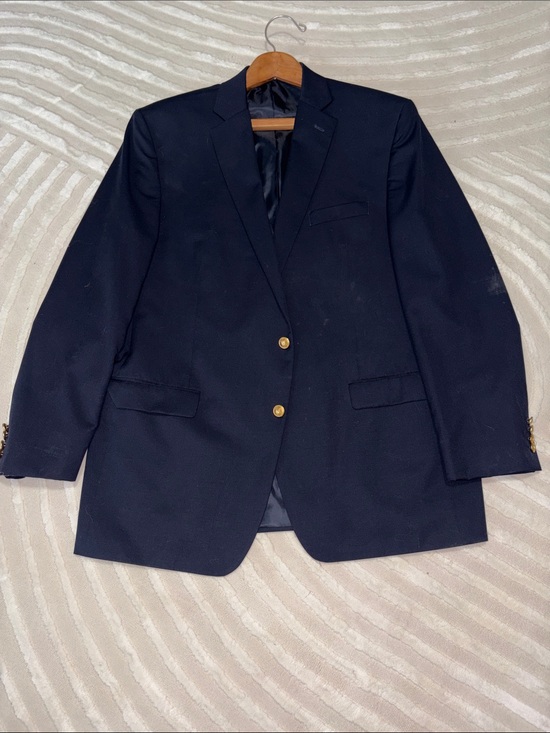 Ralph Lauren Other - Ralph Lauren Navy Blazer with Gold Buttons - Size 46L